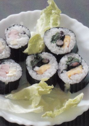 残りご飯を利用して「冷や飯の寿司」-レシピのメイン写真