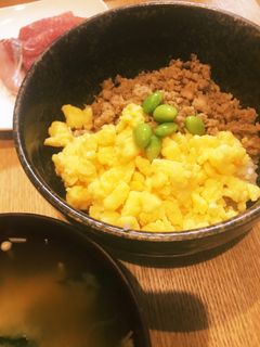 簡単♫子供も大好き♫ 鶏そぼろ丼-レシピのメイン写真