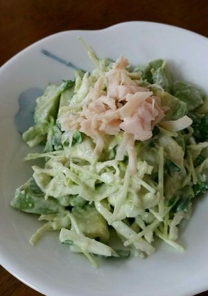 アボガドとかいわれのシーザー風サラダ-レシピのメイン写真
