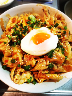 ビビンバ風簡単豚こま丼*-レシピのメイン写真