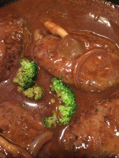 煮込みハンバーグ-レシピのメイン写真