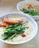 ニラたっぷりエスニックそうめん