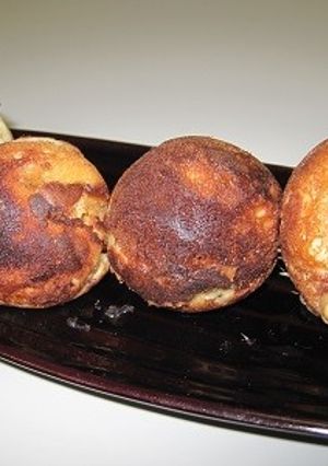 たこ焼き機で！団子入りベビーカステラ★-レシピのメイン写真