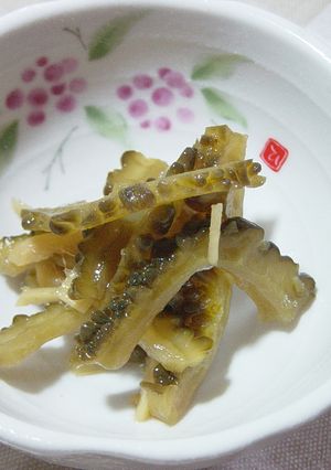 カラダにもおいしい★ゴーヤのすっぱ煮-レシピのメイン写真