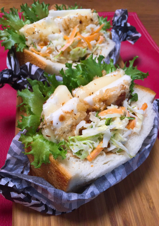 マヨデリ 簡単はんぺんカツとたっぷり野菜-レシピのメイン写真