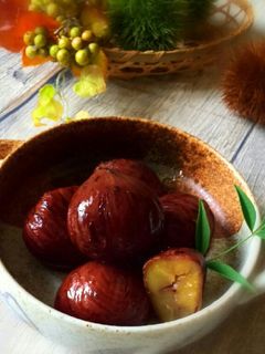 2016 栗の渋皮煮-レシピのメイン写真