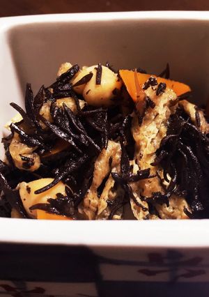 麺つゆでひじき煮を作ろう♪-レシピのメイン写真