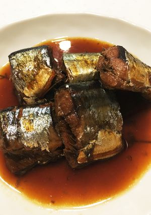 簡単☆冷凍させたサンマで甘露煮！！！-レシピのメイン写真