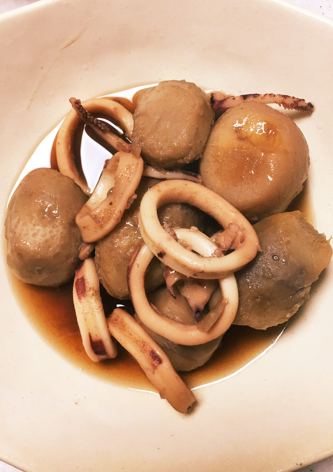 ☆簡単☆イカと里芋の煮物-レシピのメイン写真