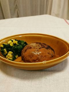 魚焼きグリルで☆ハンバーグ-レシピのメイン写真