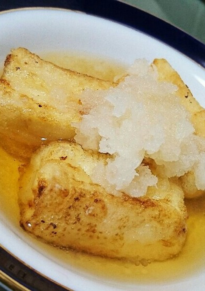 簡単めんつゆ揚げ出し豆腐-レシピのメイン写真