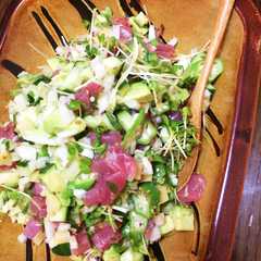 まぐろとアボカドの彩り丼-レシピのメイン写真
