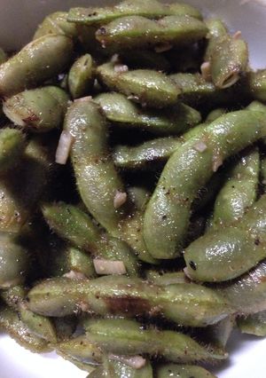 シビレ枝豆蒸し焼き-レシピのメイン写真