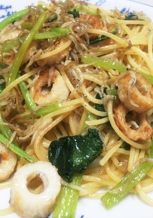 簡単♪しらすとほうれん草のパスタ-レシピのメイン写真
