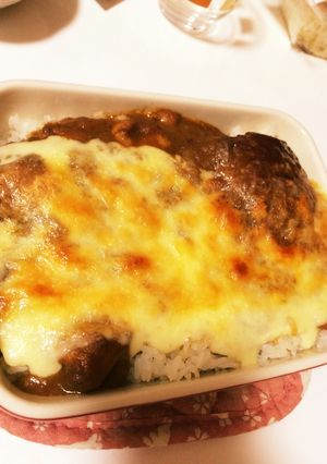 レトルトで簡単＊焼きカレー-レシピのメイン写真