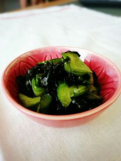 すし酢で簡単‼きゅうりとわかめの酢の物-レシピのメイン写真