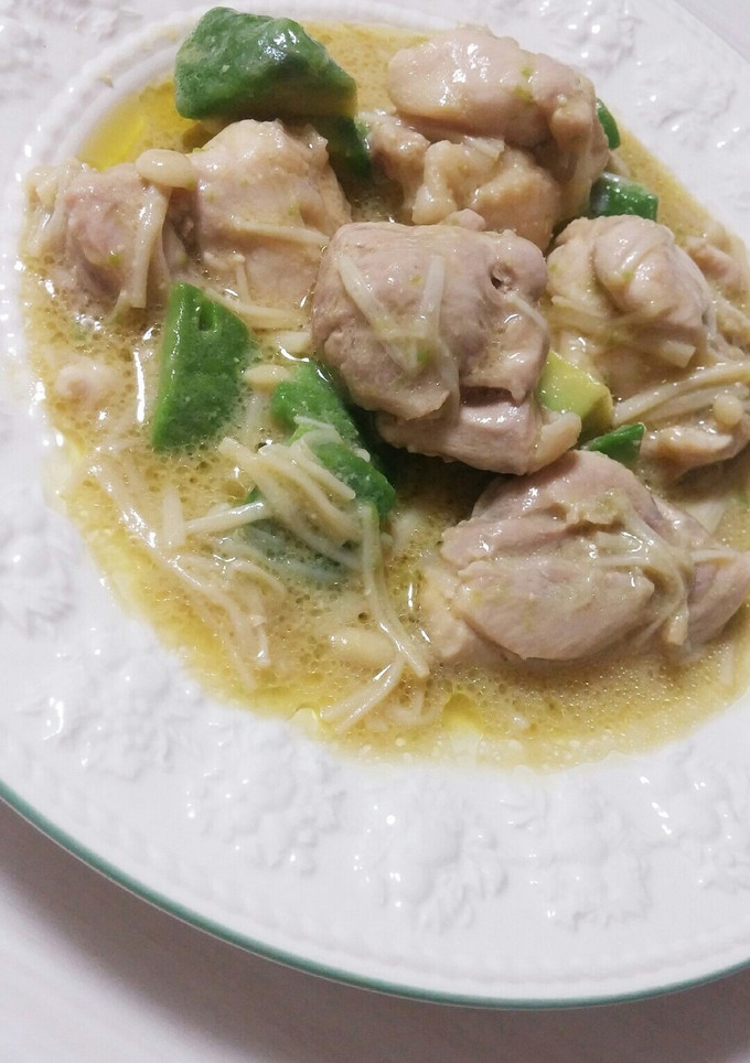 簡単☆アボカドと鶏ももの味噌マヨ炒め-レシピのメイン写真