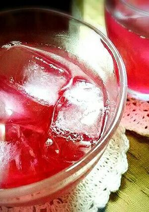 紫蘇ジュース（りんご酢バージョン）-レシピのメイン写真