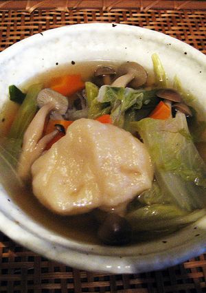 ばあば直伝のすいとん-レシピのメイン写真