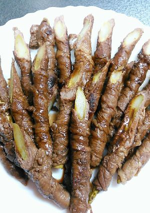 牛肉巻きアスパラ-レシピのメイン写真