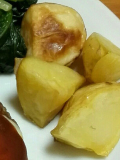 魚焼きグリルで、付け合せに 簡単ポテト♪-レシピのメイン写真