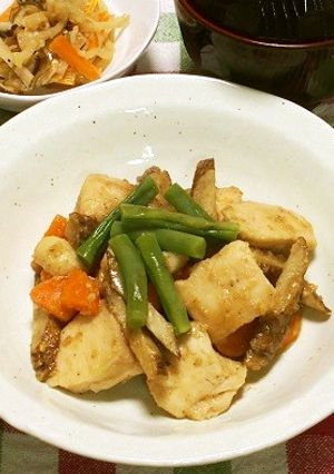 鶏のごまみそ煮-レシピのメイン写真