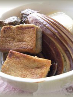 揚げ高野豆腐となすの煮物-レシピのメイン写真
