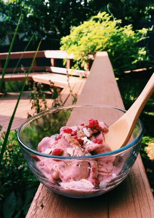 ナイスクリーム＊バナナベリーカカオ-レシピのメイン写真
