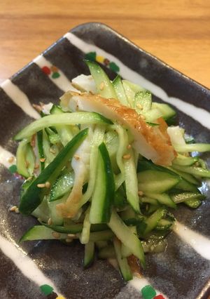 お弁当にも◎きゅうりと竹輪の和え物-レシピのメイン写真