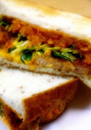 豚ヒレ肉のホットサンド-レシピのメイン写真
