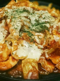 鶏肉とキャベツのチーズ焼き-レシピのメイン写真