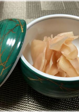 ガリガリ美味しい♪新生姜の甘酢漬け！-レシピのメイン写真