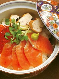 鮭の夫婦丼-レシピのメイン写真