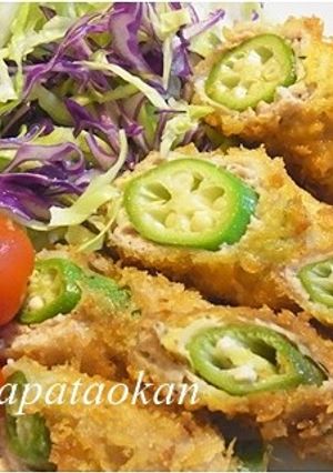 お弁当にも♪オクラの肉巻きフライ-レシピのメイン写真