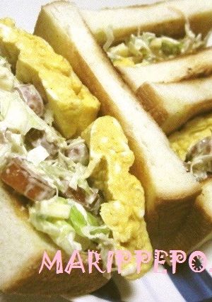 たっぷりキャベツのマヨデリサンド-レシピのメイン写真