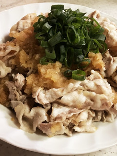 簡単パパット豚肉の大根おろし和え-レシピのメイン写真