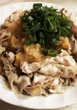 簡単パパット豚肉の大根おろし和え-レシピのメイン写真
