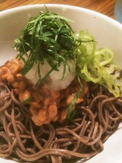 超簡単☆冷やし納豆おろしそば-レシピのメイン写真