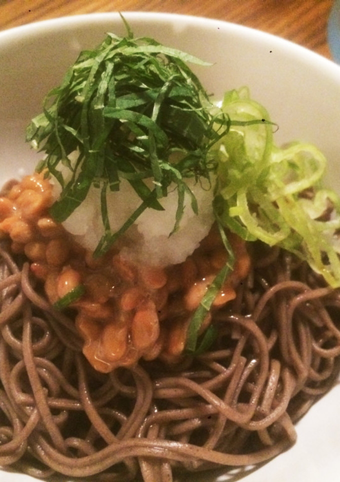 超簡単☆冷やし納豆おろしそば-レシピのメイン写真