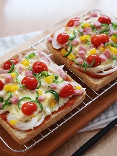 ♡【簡単】食パンピザ♥-レシピのメイン写真