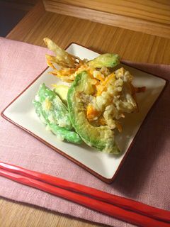 アボカドと根菜のかき揚げ-レシピのメイン写真