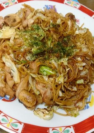 我が家の焼きそば-レシピのメイン写真