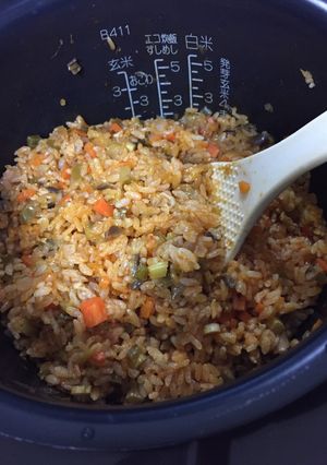 具だくさん炊き込みご飯-レシピのメイン写真