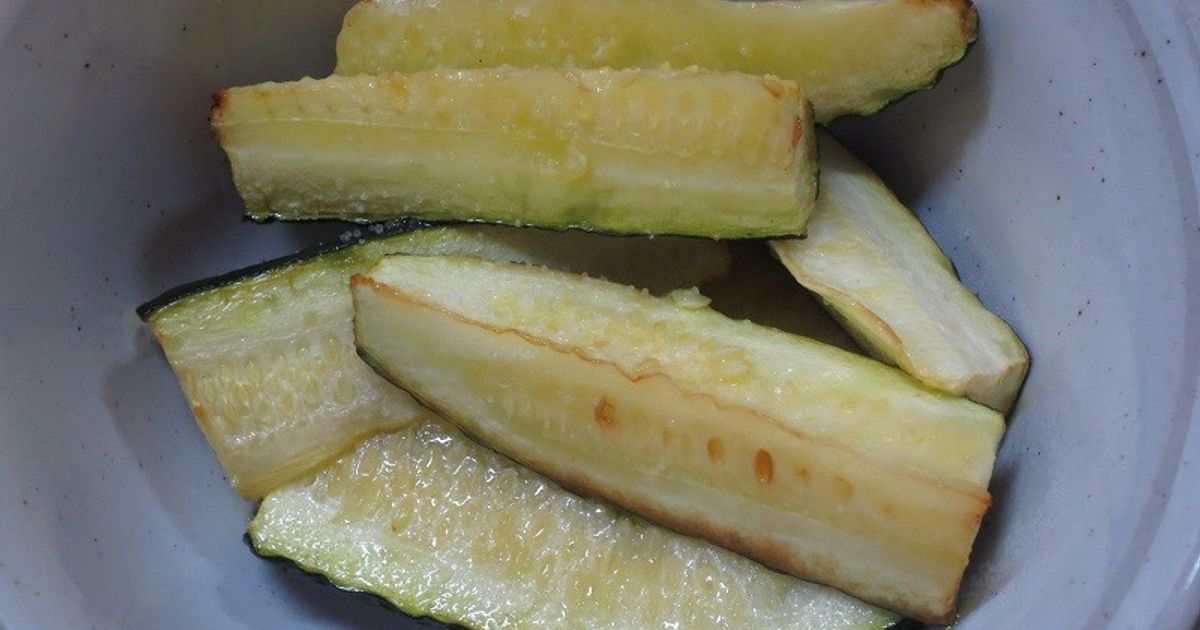 ズッキーニの素揚げ by ミルクとカイト 【クックパッド】 簡単
