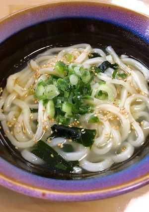 レンジで簡単!鶏塩うどん☆-レシピのメイン写真