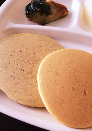 ☆簡単☆米粉と玄米粉のパンケーキ-レシピのメイン写真