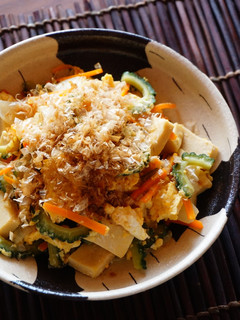 高野豆腐とゴーヤのジュワッとチャンプルー-レシピのメイン写真