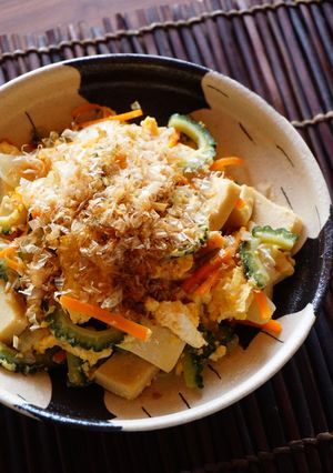 高野豆腐とゴーヤのジュワッとチャンプルー-レシピのメイン写真