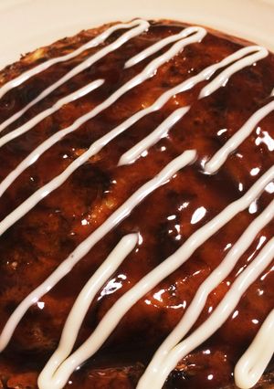 納豆とキャベツのお好み焼き-レシピのメイン写真