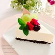 ソルティーライチで♡レアチーズケーキ